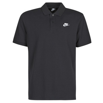 Nike – Club Essentials – Schwarzes Polohemd günstig online kaufen