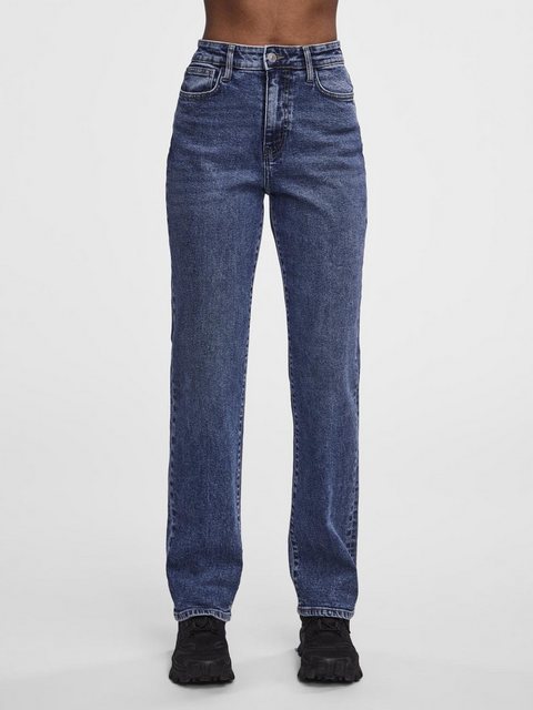 pieces Straight-Jeans "PCKELLY HW STRAIGHT JEANS MB402 NOOS BC" günstig online kaufen