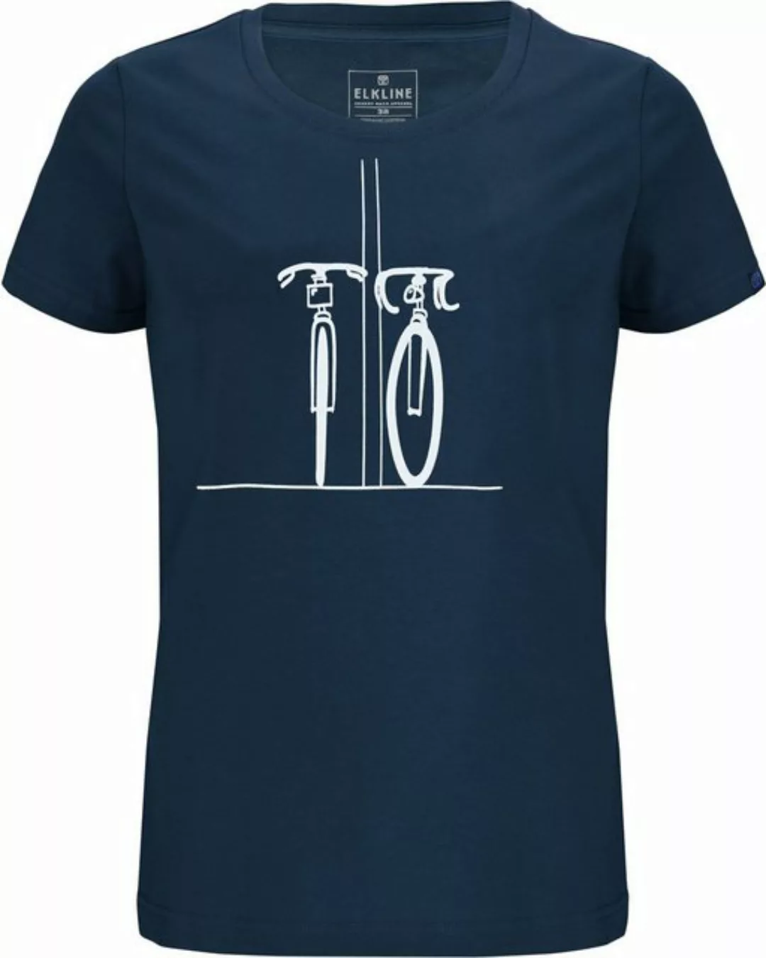 Elkline T-Shirt Couple Bike T-Shirt mit Bike-Print günstig online kaufen
