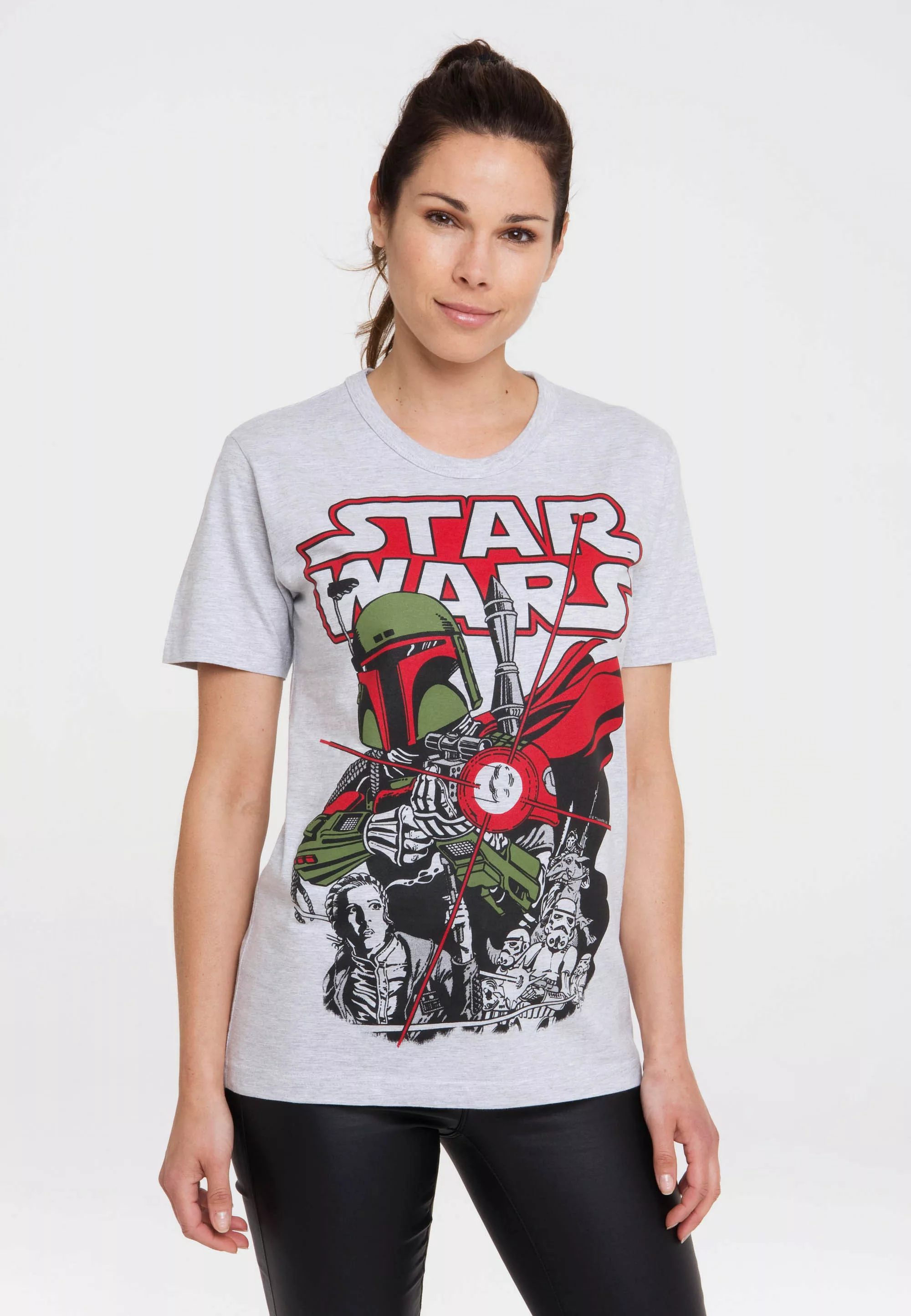 LOGOSHIRT T-Shirt "Star Wars - Boba Fett", mit lizenziertem Print günstig online kaufen