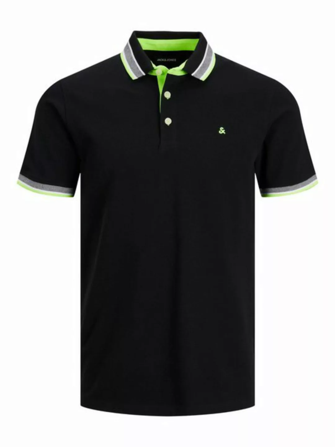 Jack & Jones Poloshirt Polo Shirt JJEPAULOS Sommer Hemd Kragen Pique Cotton günstig online kaufen