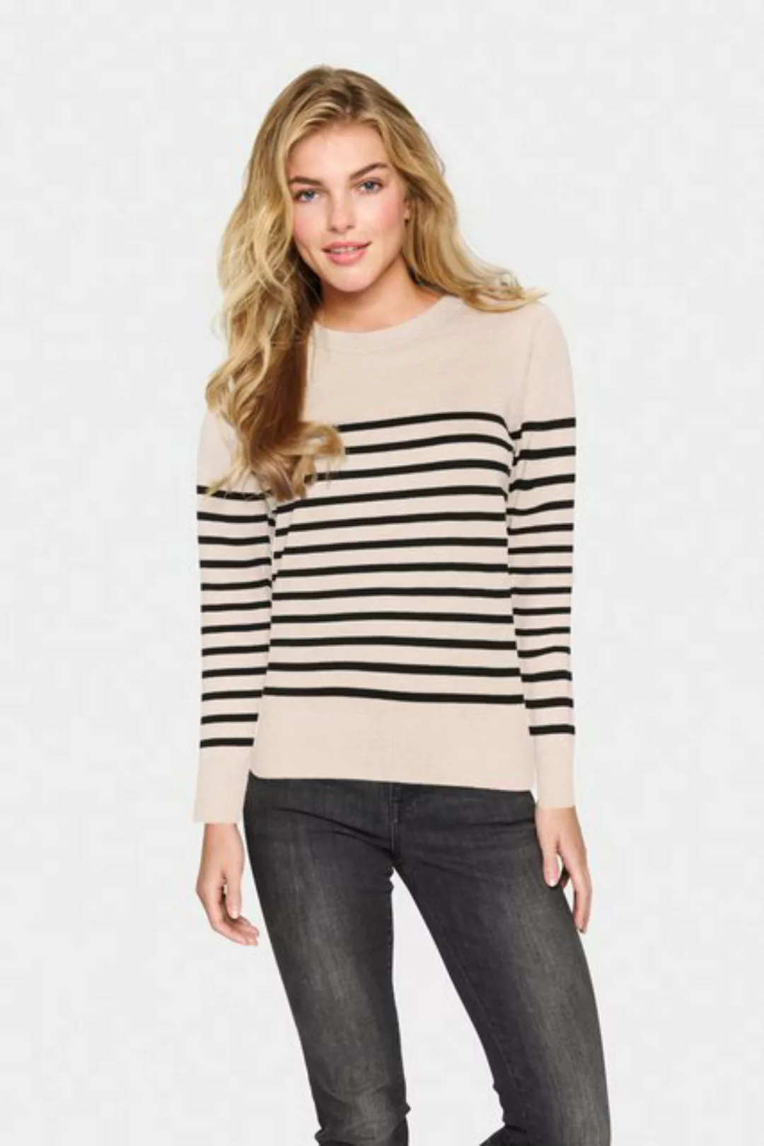 Saint Tropez Strickpullover MilaSZ LS Striped günstig online kaufen