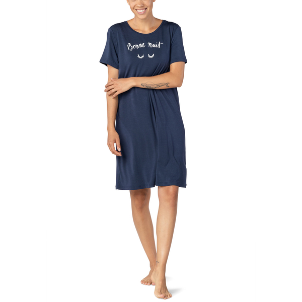 Damen Sleepshirt Nachthemd Sleepy & Easy Blau Fsc günstig online kaufen