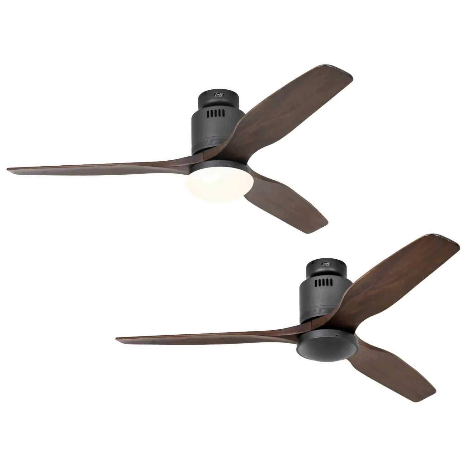 CASAFAN Energiespar Deckenventilator Aerodynamix Eco 132 cm Basaltgrau - Nu günstig online kaufen