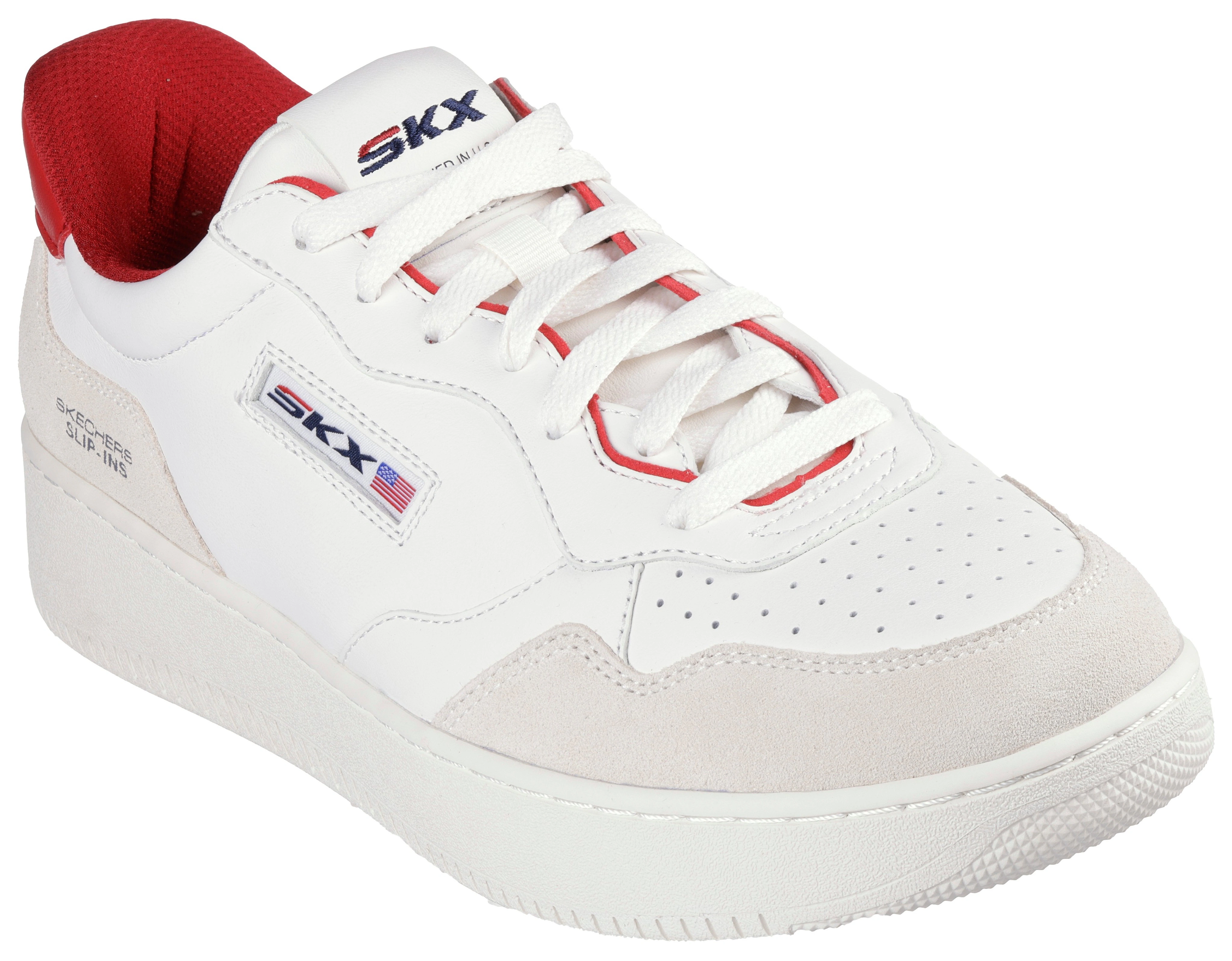 Skechers Slip-On Sneaker "SPORT COURT 2.0-KONOR", im wertigem Leder-Mix günstig online kaufen