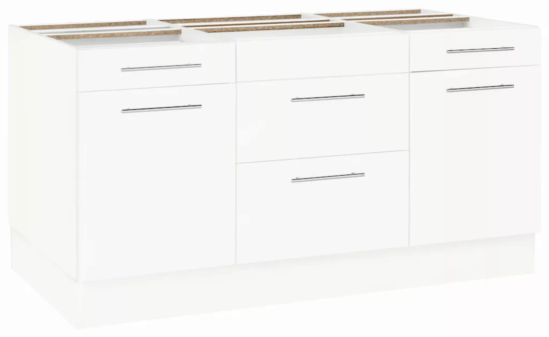 wiho Küchen Kücheninsel "Ela", ohne E-Geräte, Breite 160 cm, Schubkästen mi günstig online kaufen