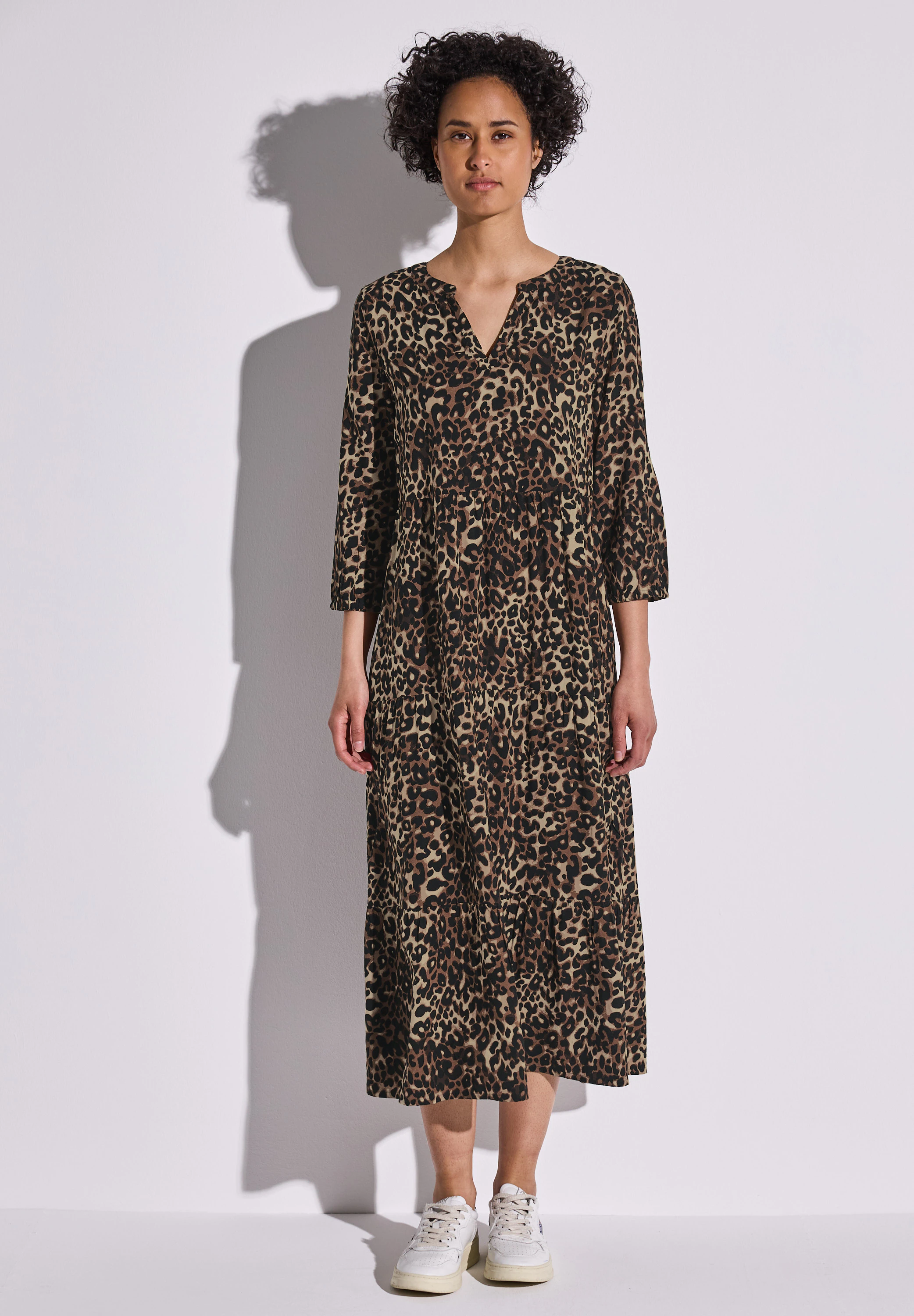 STREET ONE Midikleid, aus Viskose günstig online kaufen