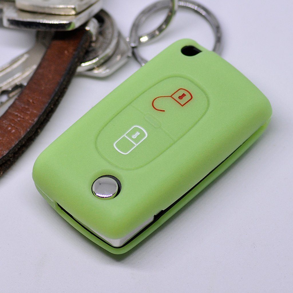 mt-key Schlüsseltasche Autoschlüssel Softcase Silikon Schutzhülle günstig online kaufen
