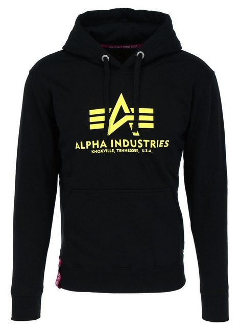 Hoodie Basic Hoody Neon Print (1-tlg) günstig online kaufen