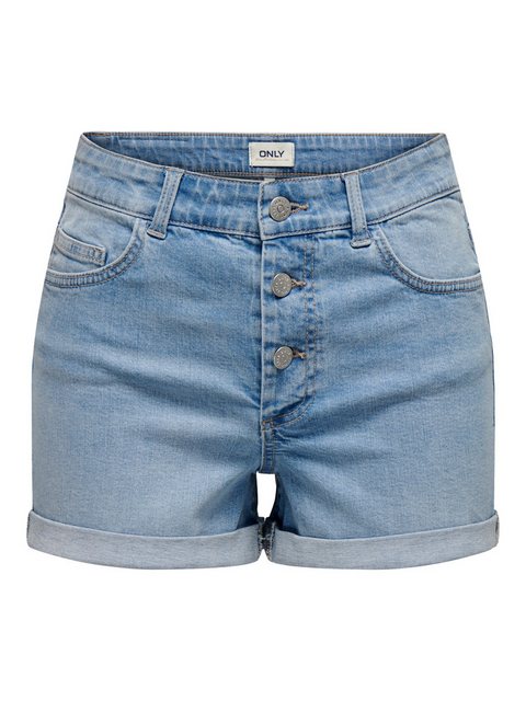 ONLY Shorts ONLHUSH HW BUTTON FOLD UP SHORTS DNM PIM günstig online kaufen