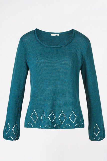 Himalaya Clothing Strickpullover Eleganter Pullover Damen mit Lochstrickmus günstig online kaufen