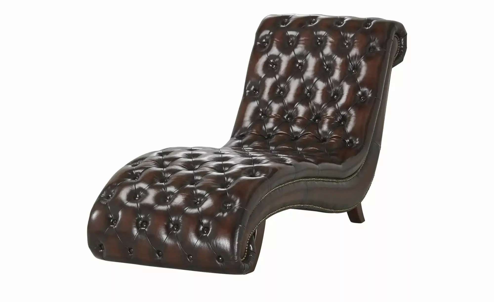 uno Liege  Chesterfield ¦ braun ¦ Maße (cm): B: 72 H: 95 T: 184.0 Polstermö günstig online kaufen