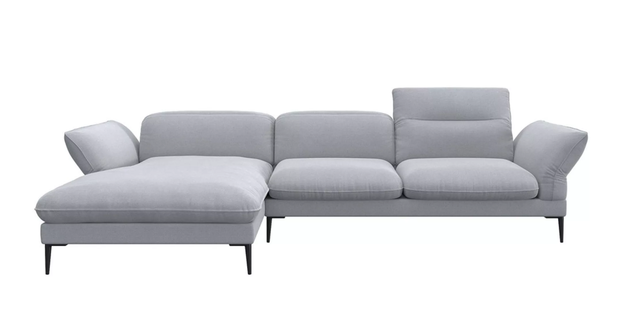 FLEXLUX Ecksofa "Salino, Funktionssofa mit Recamiere, Relaxsofa, Ecksofa", günstig online kaufen