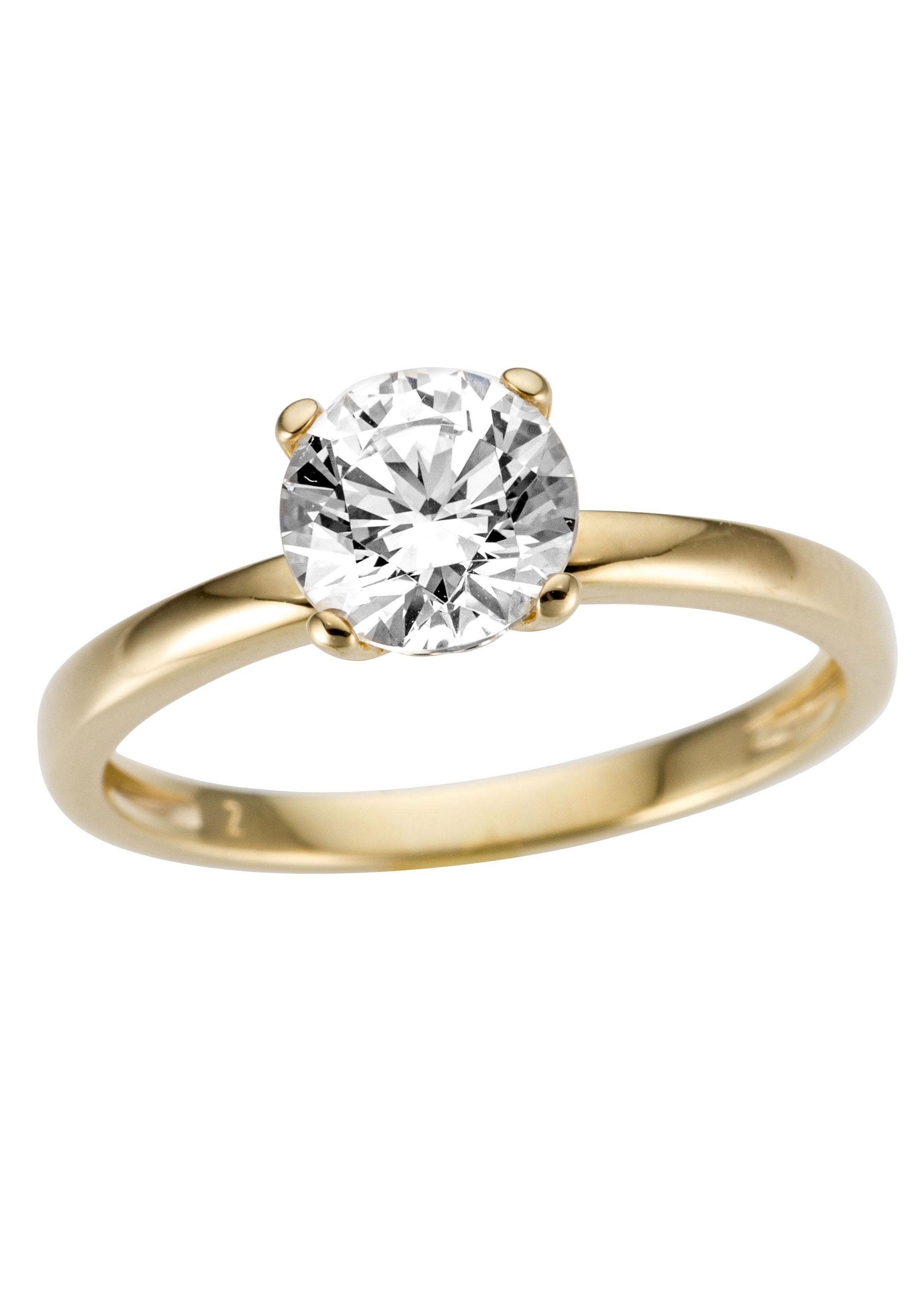 Firetti Goldring "Schmuck Geschenk Gold 333 Damenring Verlobungsring Goldri günstig online kaufen