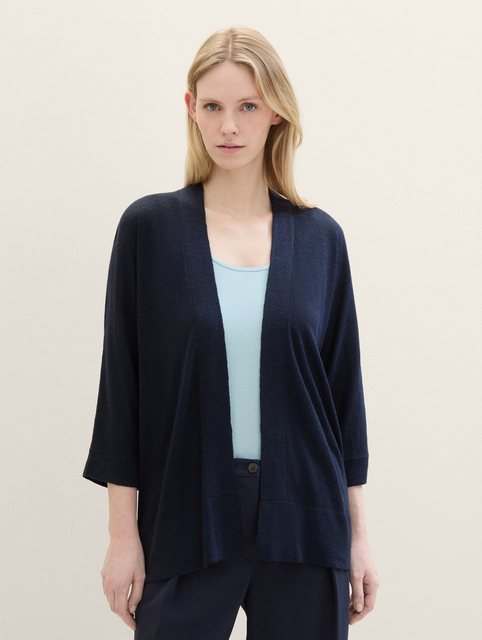 TOM TAILOR Cardigan Cardigan mit LENZING™ ECOVERO™ günstig online kaufen