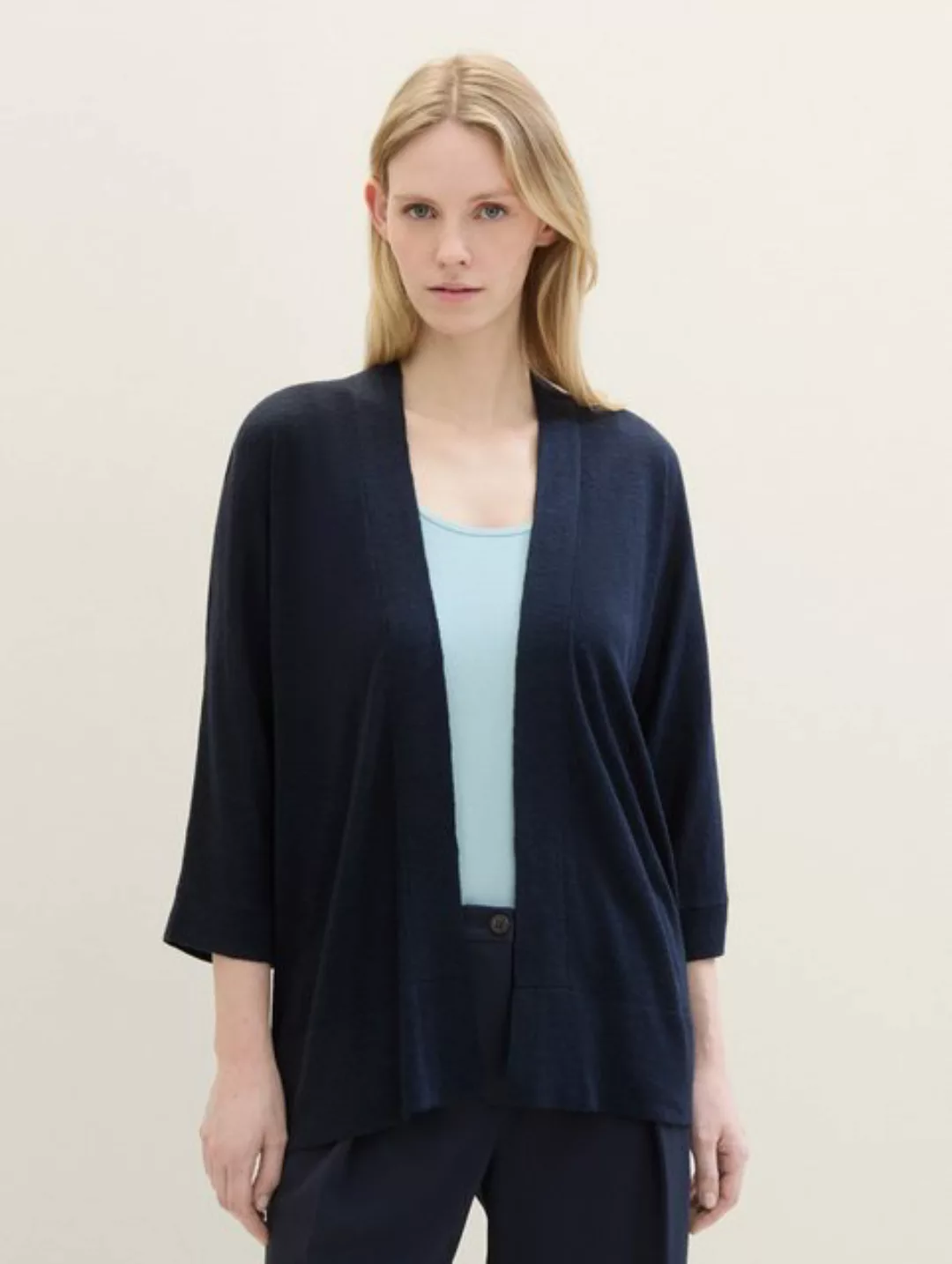 TOM TAILOR Cardigan Cardigan mit LENZING™ ECOVERO™ günstig online kaufen