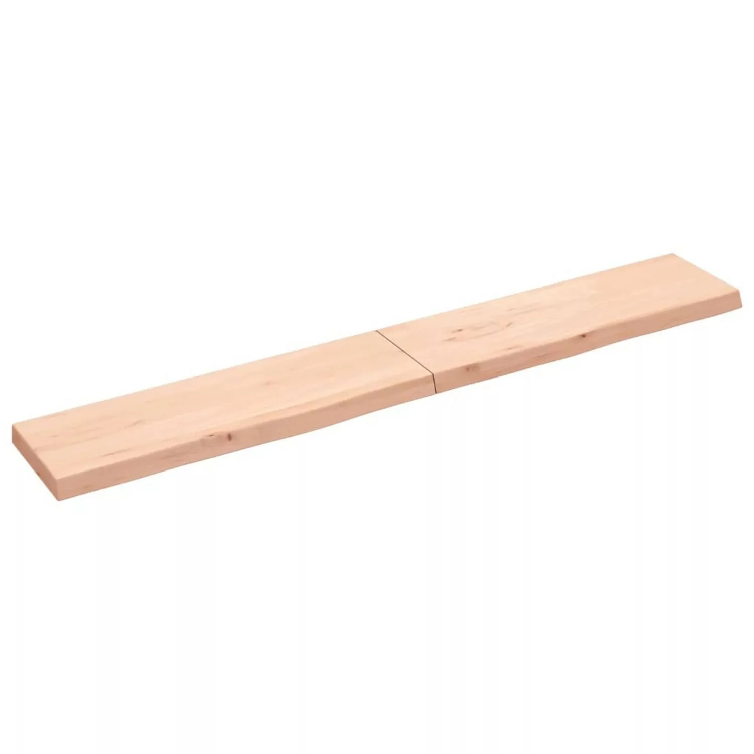 vidaXL Waschtischplatte 200x30x6 cm Massivholz Unbehandelt günstig online kaufen