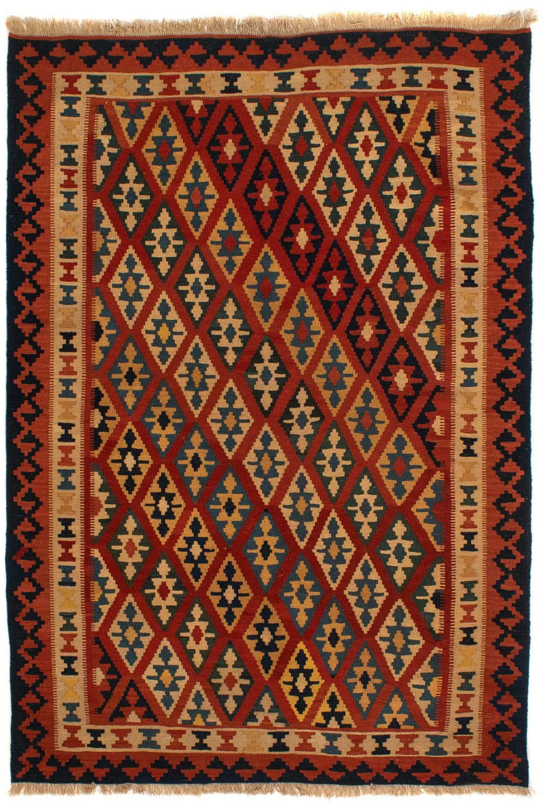 morgenland Wollteppich »Kelim - Oriental - 217 x 160 cm - mehrfarbig«, rech günstig online kaufen