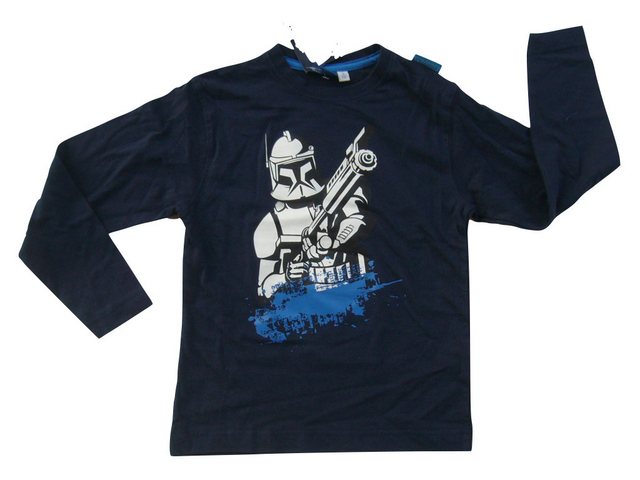 Clone Wars Langarmshirt Star Wars Yoda Storm Trooper günstig online kaufen