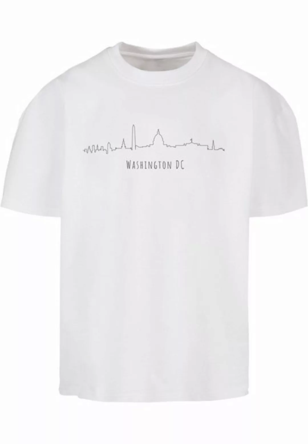 Merchcode T-Shirt Merchcode Herren Washington Ultra Heavy Cotton Box T-Shir günstig online kaufen