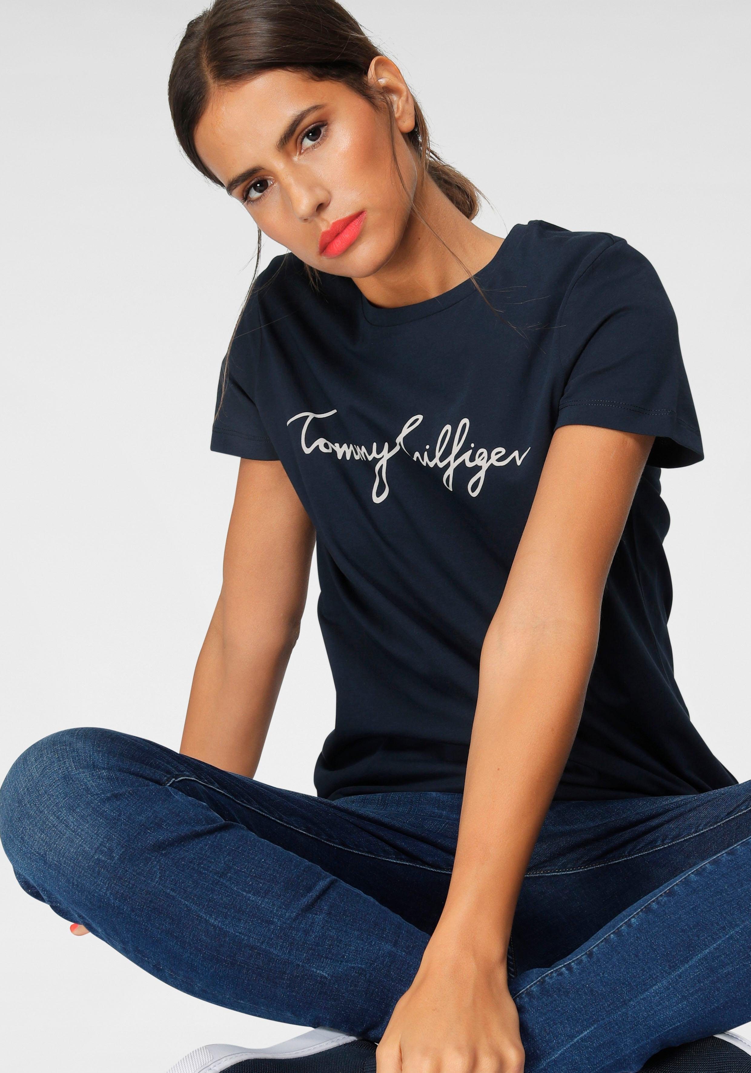 Tommy Hilfiger T-Shirt "HERITAGE CREW NECK GRAPHIC TEE", mit Tommy Hilfiger günstig online kaufen