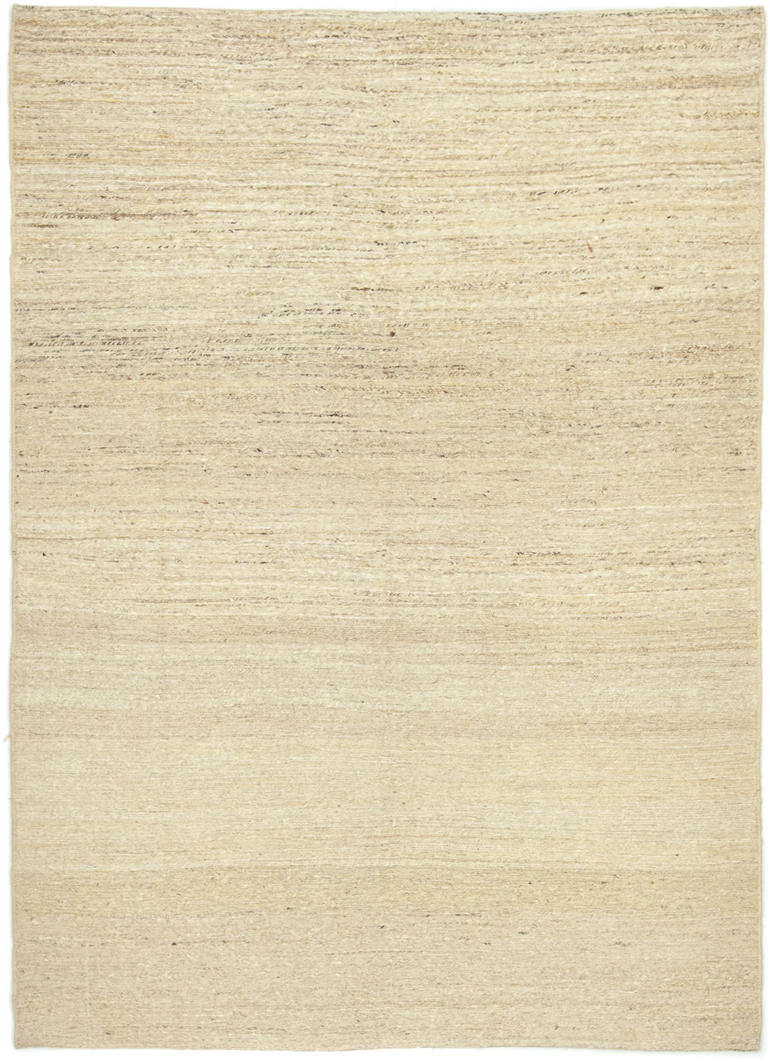 morgenland Wollteppich »Gabbeh - Perser - 193 x 146 cm - beige«, rechteckig günstig online kaufen