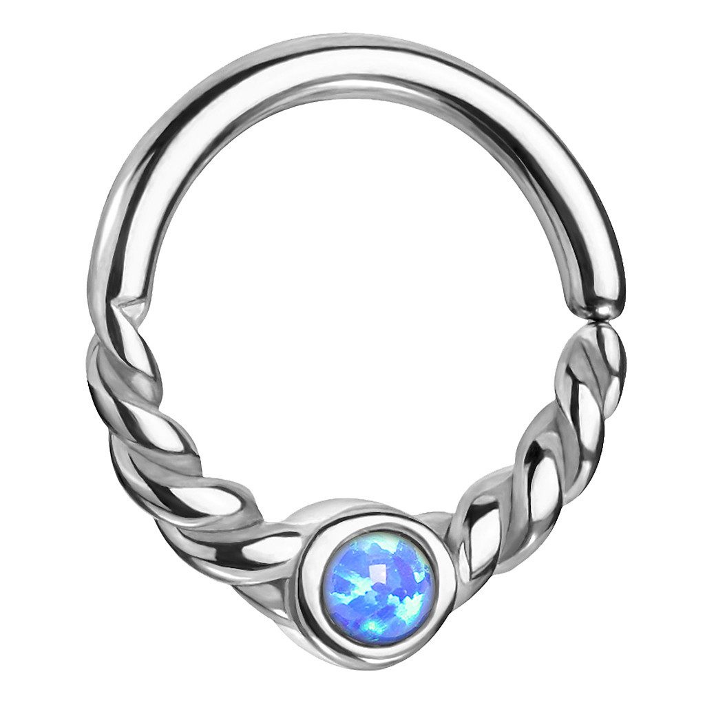 Taffstyle Nasenpiercing Septum Tragus Ring Oval günstig online kaufen