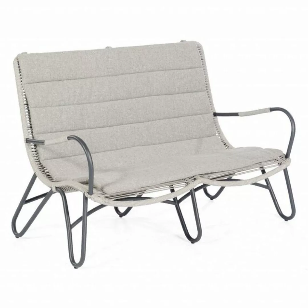 SonnenPartner Loungesofa Sonnenpartner Loungesofa Charité Alu/Polyrope silb günstig online kaufen