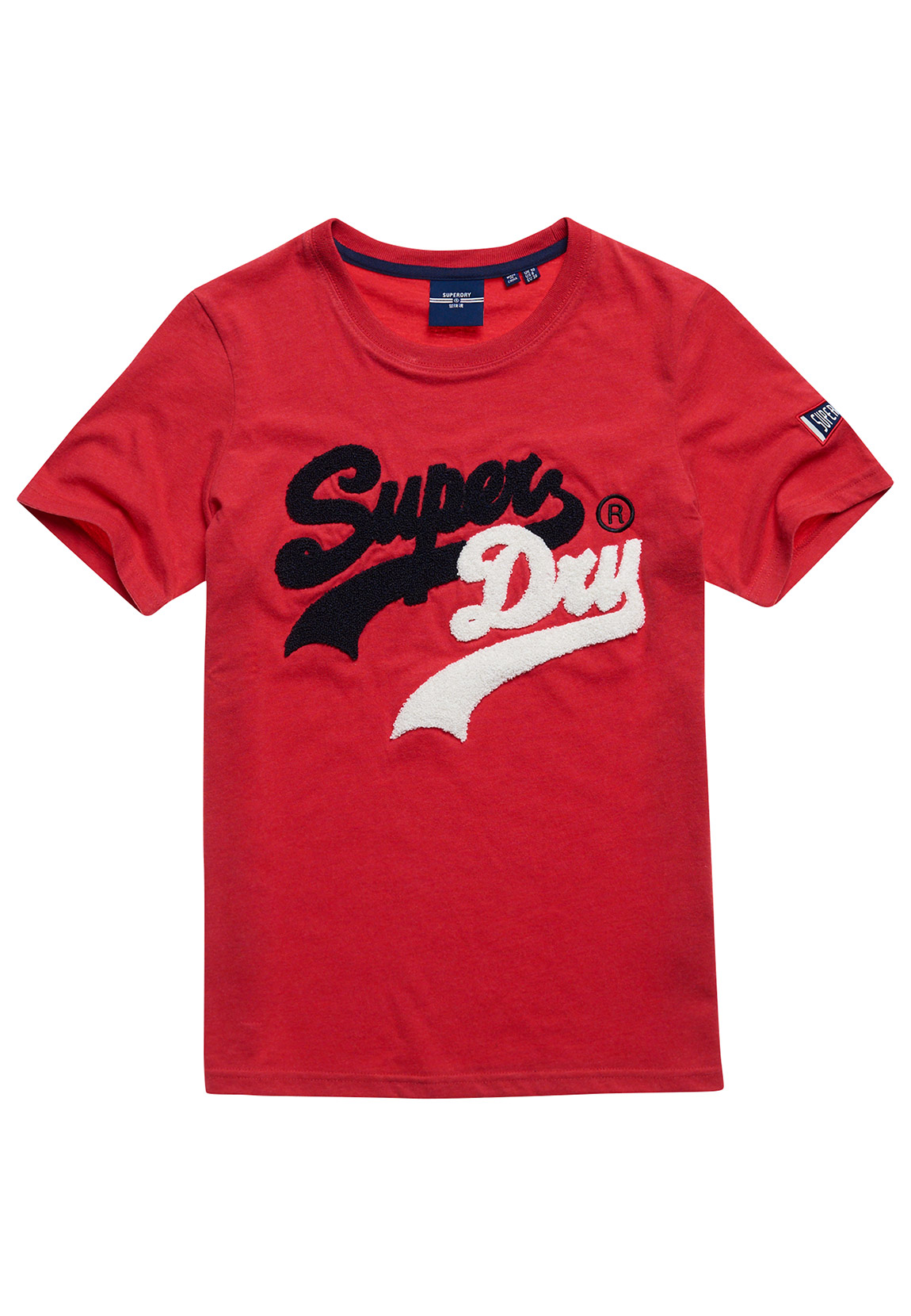Superdry Vintage Logo Source Kurzarm T-shirt S Papaya Red Marl günstig online kaufen