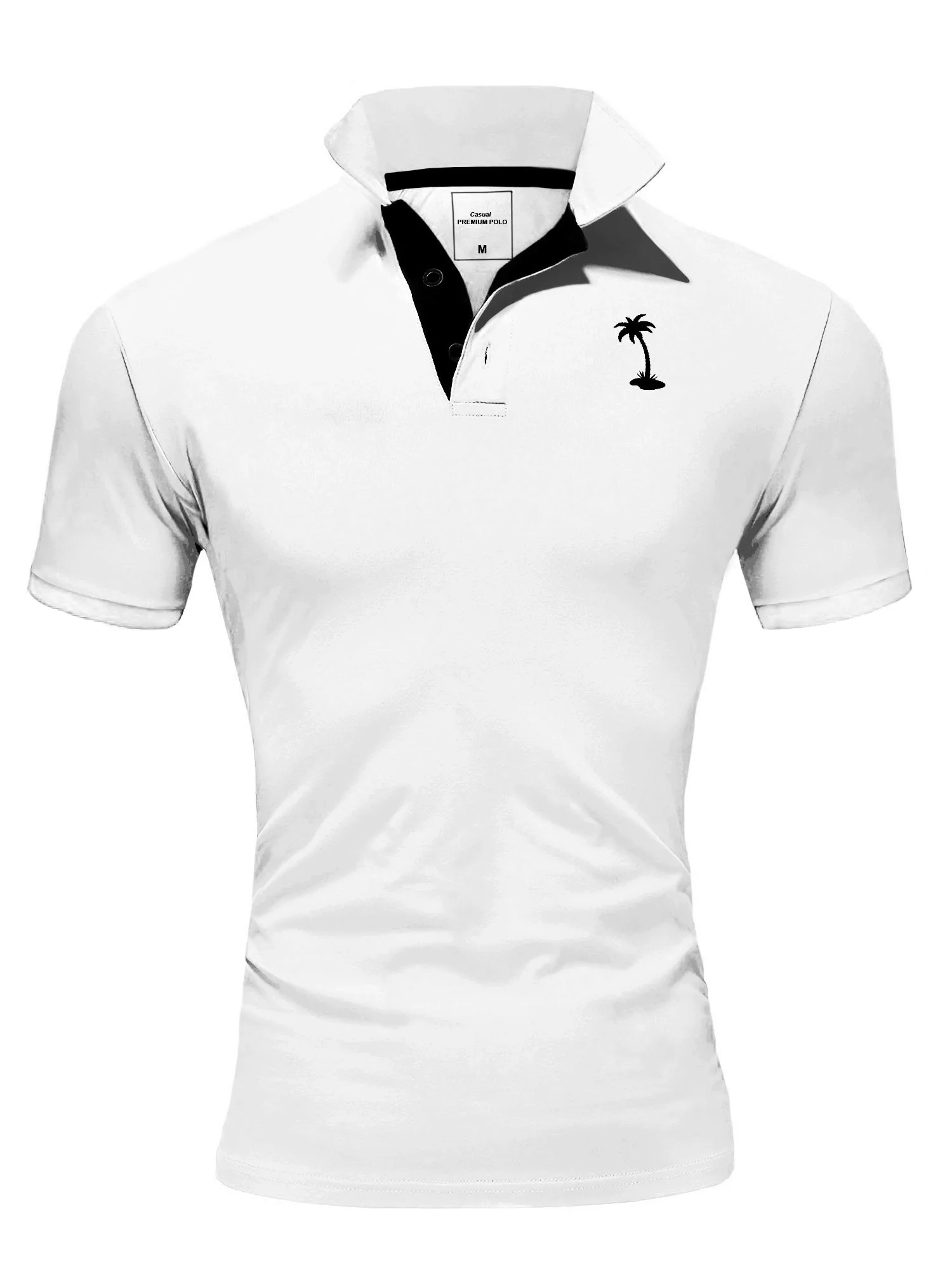 behype Poloshirt "PALMSON", mit kontrastfarbigen Details günstig online kaufen