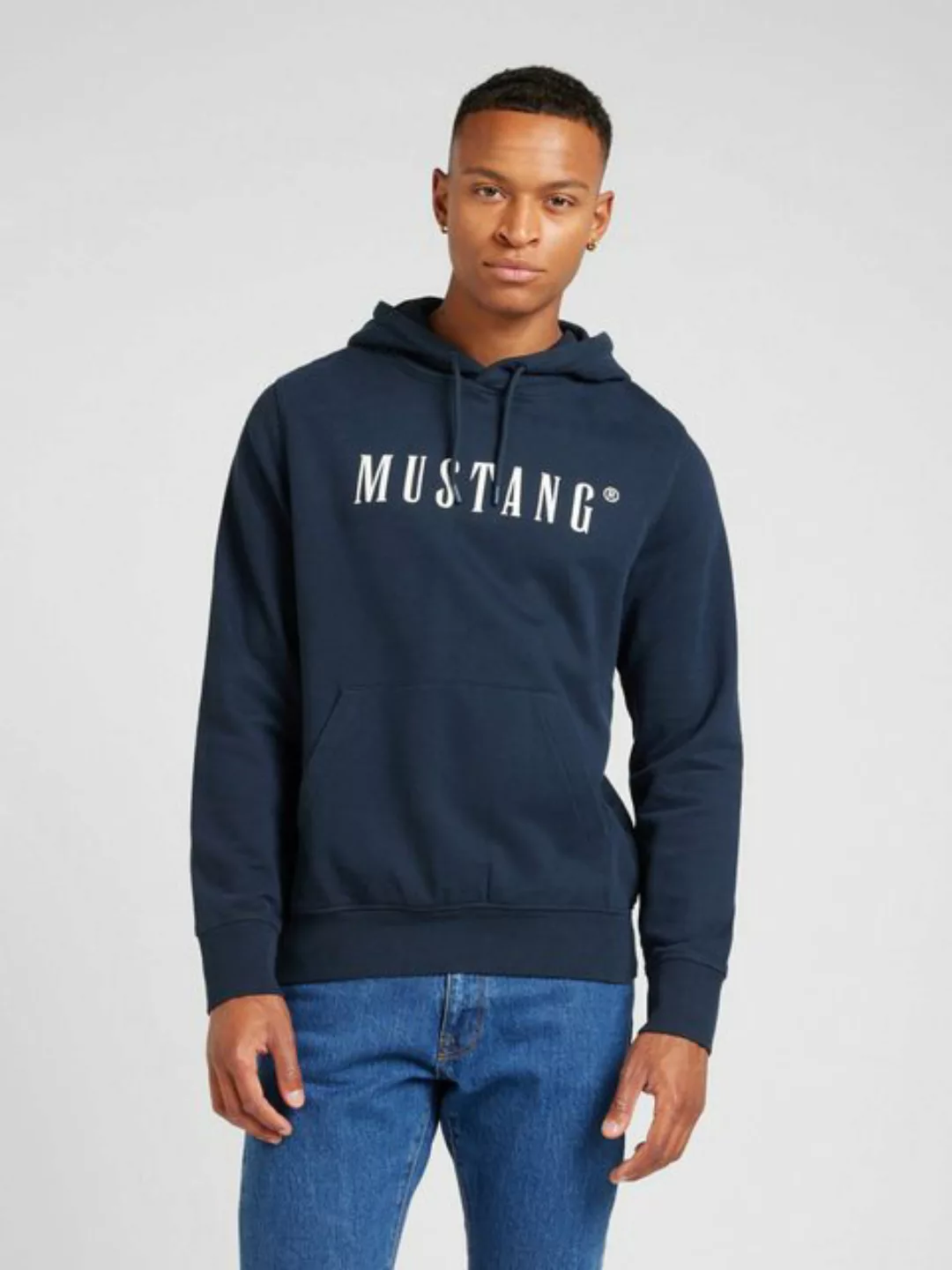 Mustang Herren Hoodie Kapuzenpullover BRONSON - Regular Fit günstig online kaufen