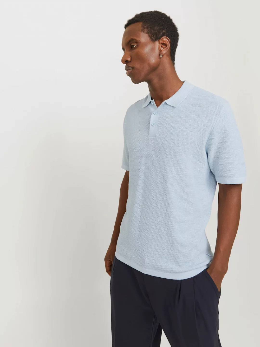 Jack & Jones Kurzarmpullover JJEGEORGE KNIT günstig online kaufen
