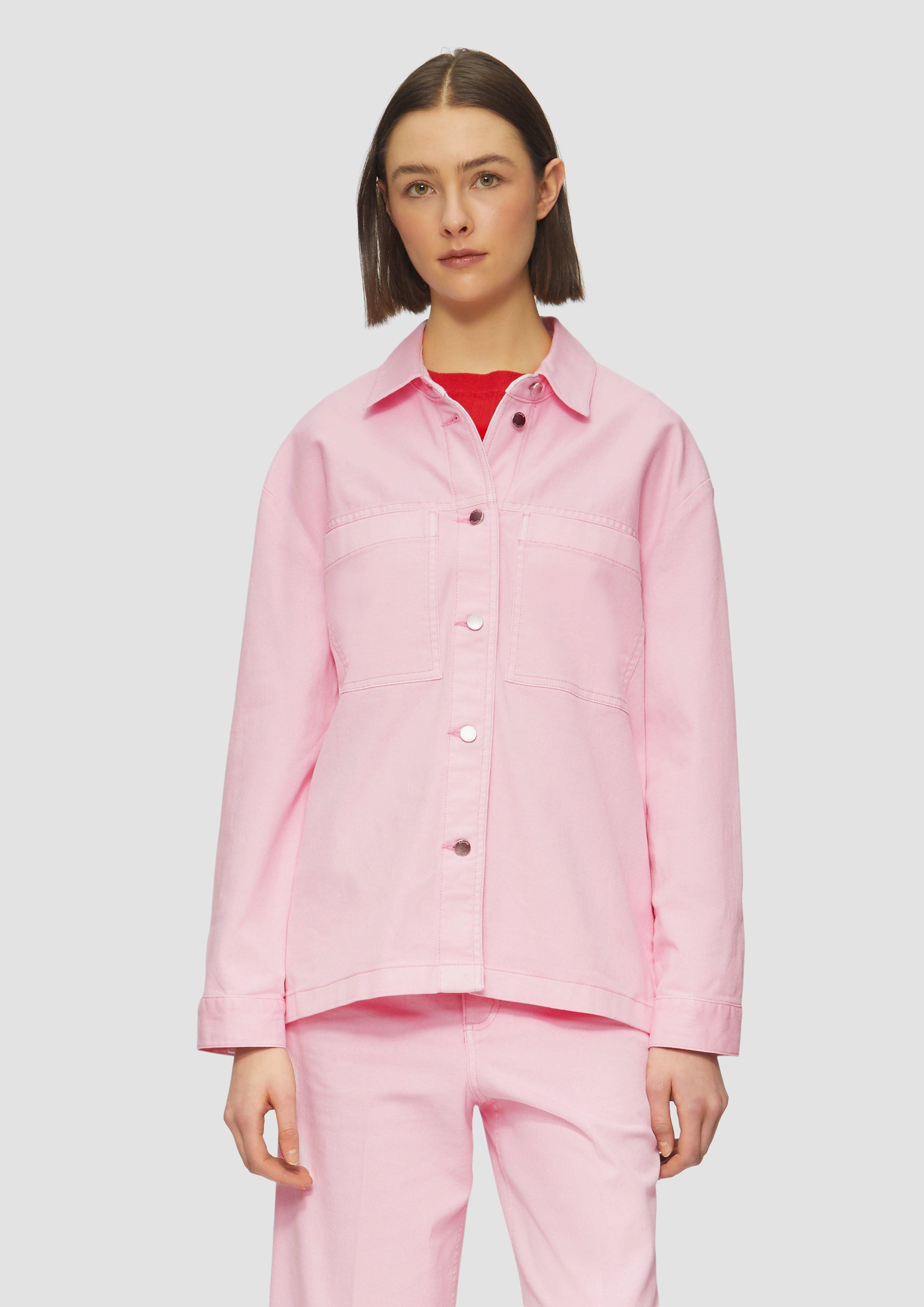 s.Oliver Funktionsjacke Overshirt aus Twill im günstig online kaufen