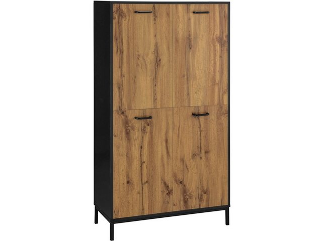 loft24 Mehrzweckschrank Rocky 4 Türen, Höhe 150,5 cm günstig online kaufen