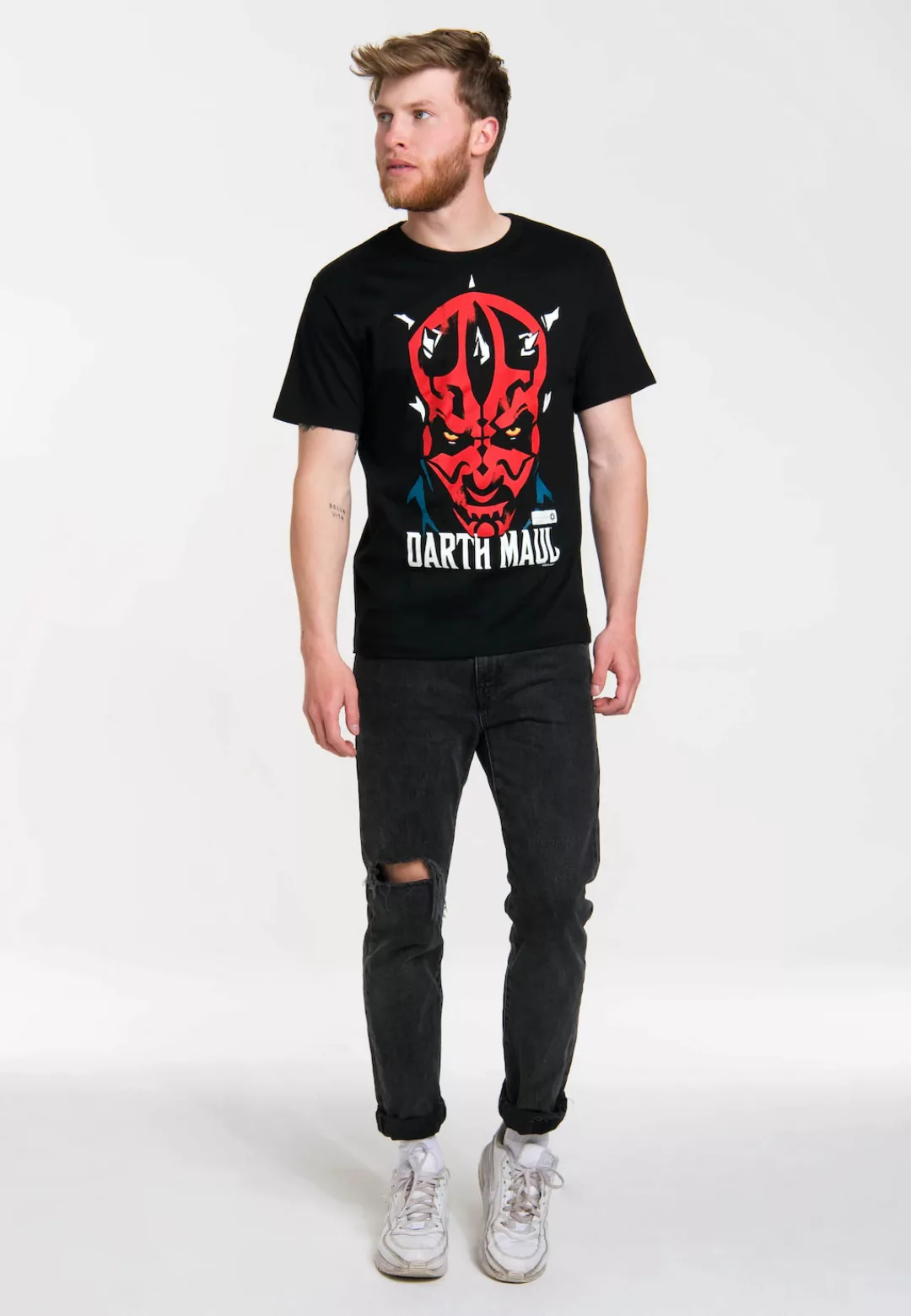 LOGOSHIRT T-Shirt "Darth Maul - Krieg der Sterne", mit Star Wars-Print günstig online kaufen