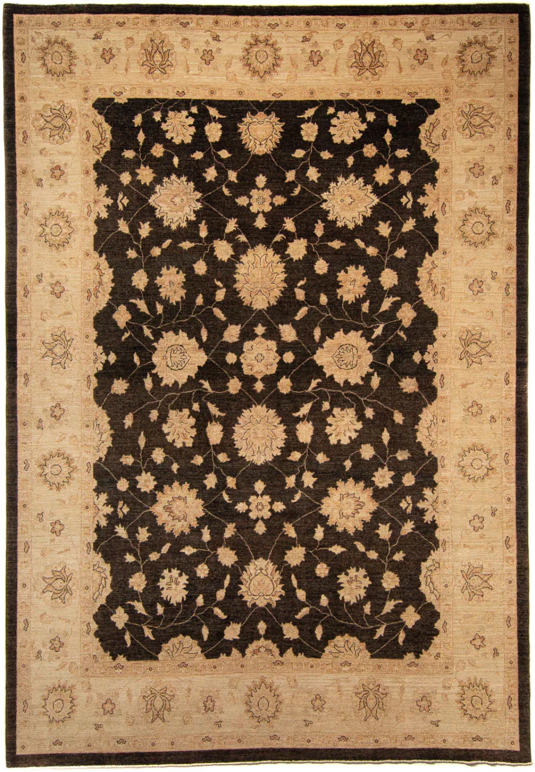 morgenland Wollteppich »Kazak Blumenmuster 363 x 276 cm«, rechteckig, Unika günstig online kaufen