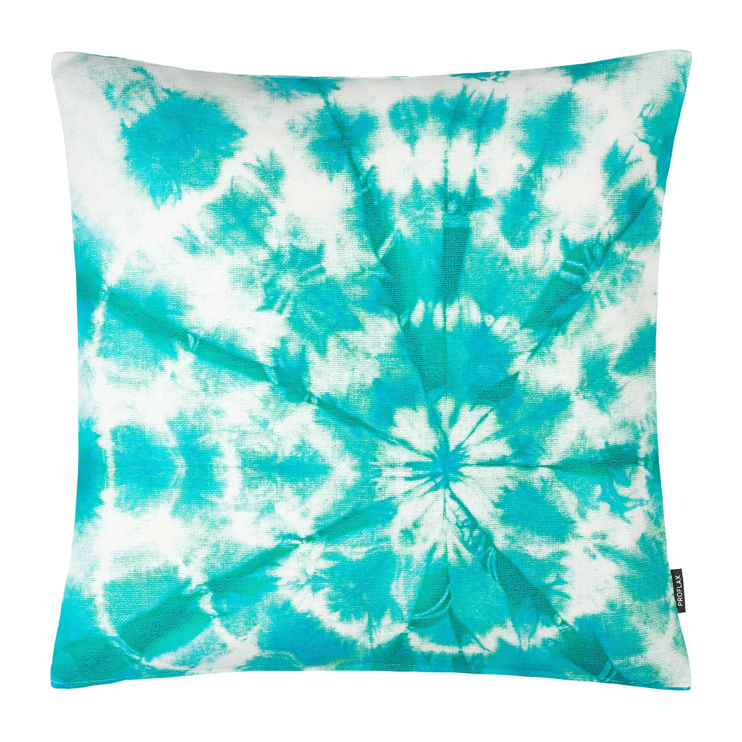 home24 Proflax Kissenbezug Barbados Koralle/Weiß 50x50 cm (BxH) Baumwollsto günstig online kaufen