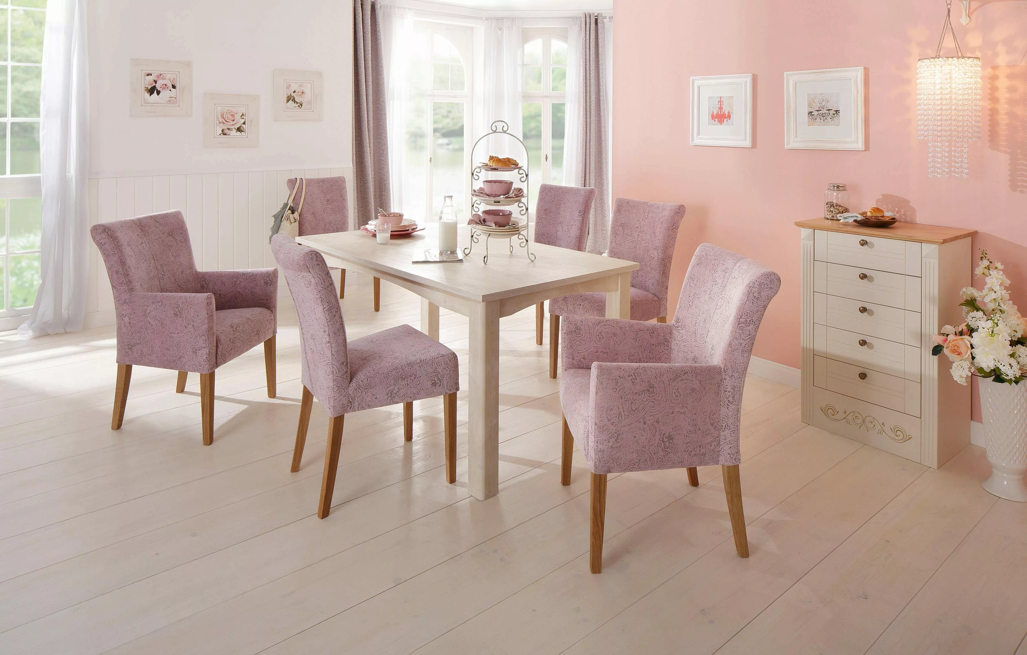 Home affaire Esszimmerstuhl "Queen Polsterstuhl BESTSELLER", (Set), 4 St., günstig online kaufen