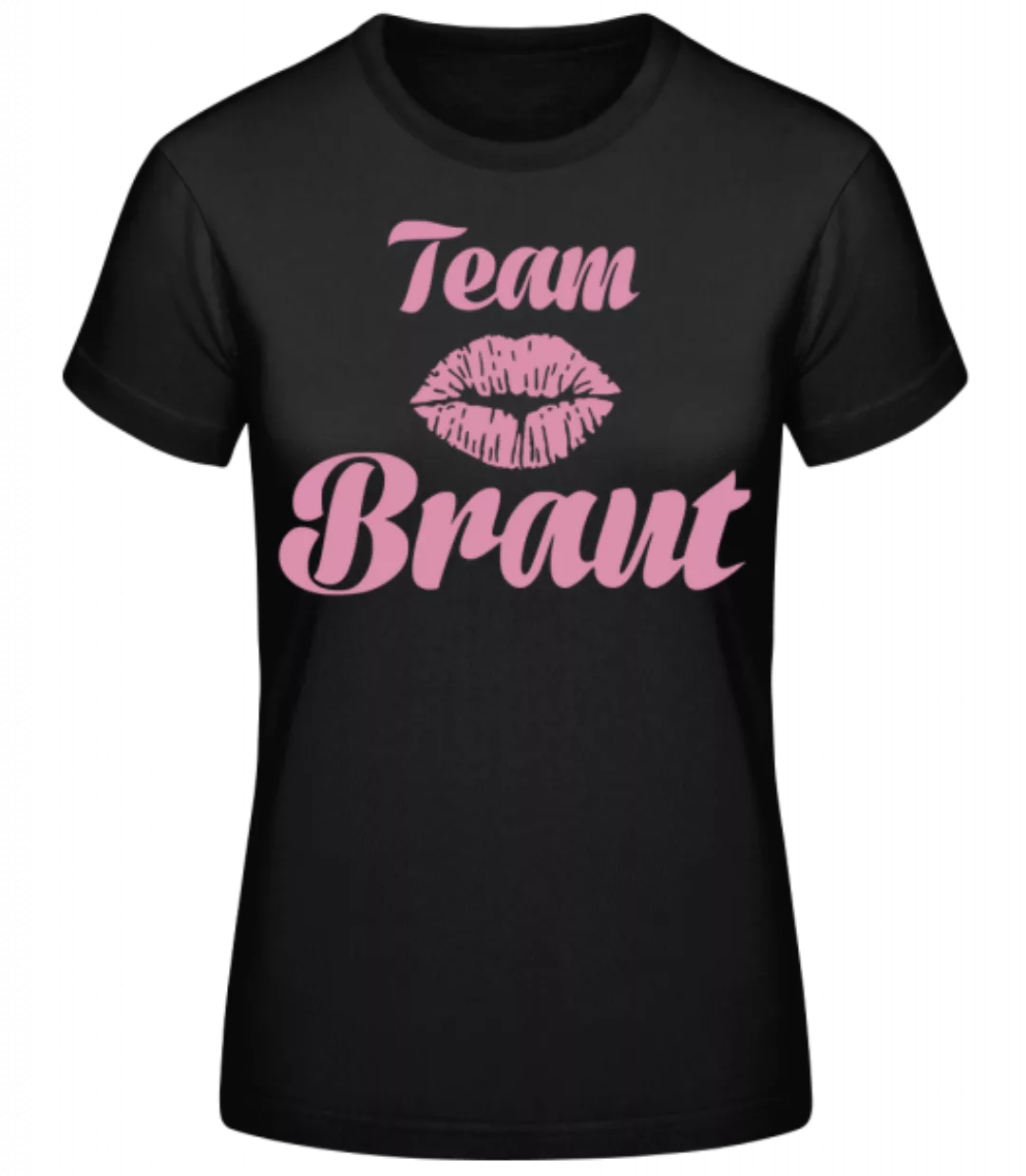 Team Braut Kussmund · Frauen Basic T-Shirt günstig online kaufen