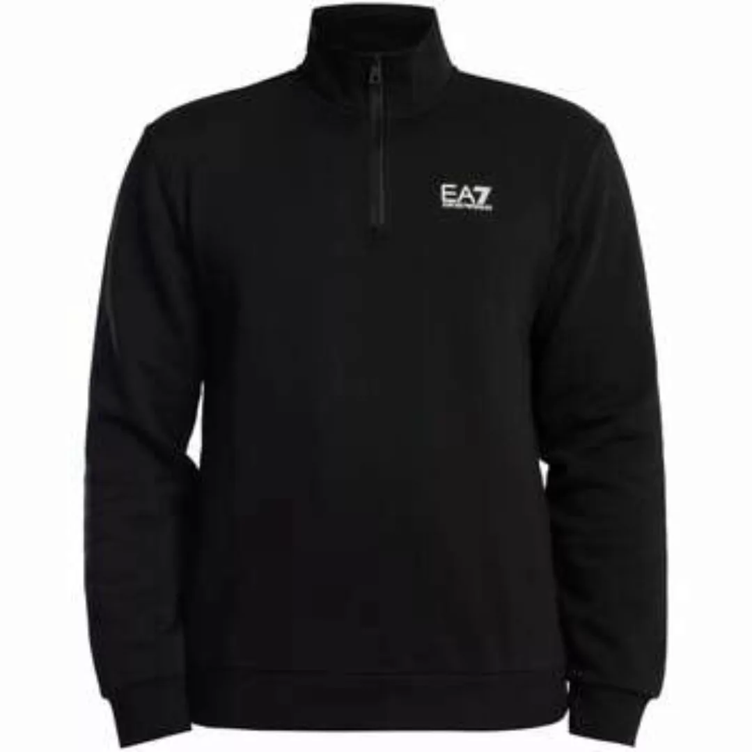 Emporio Armani EA7  Sweatshirt Sweatshirt mit 1/4-Reißverschluss und Logo a günstig online kaufen
