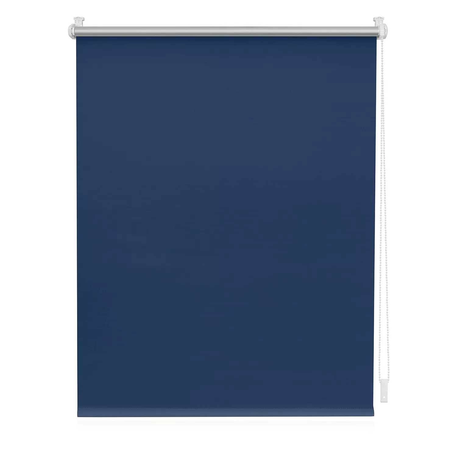 Thermo Klebe-/Klemmrollo Verdunklungsqualität blau B/L: ca. 70x150 cm günstig online kaufen