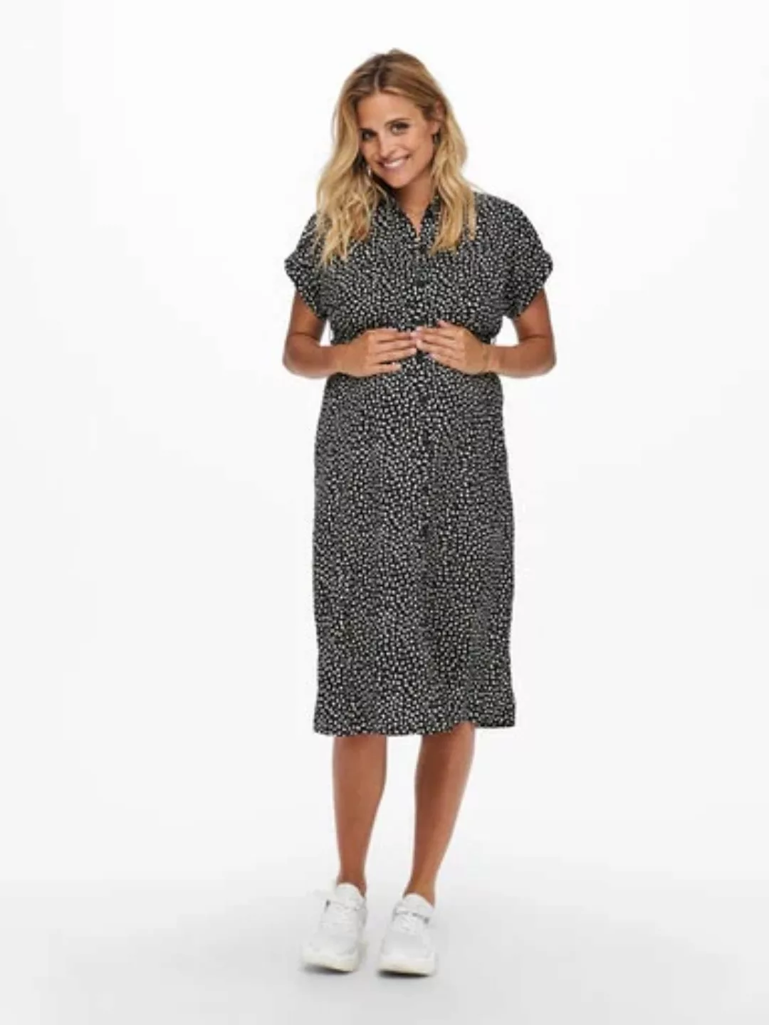 ONLY MATERNITY Umstandskleid OLMHANNOVER S/S SHIRT DRESS WVN NOOS günstig online kaufen