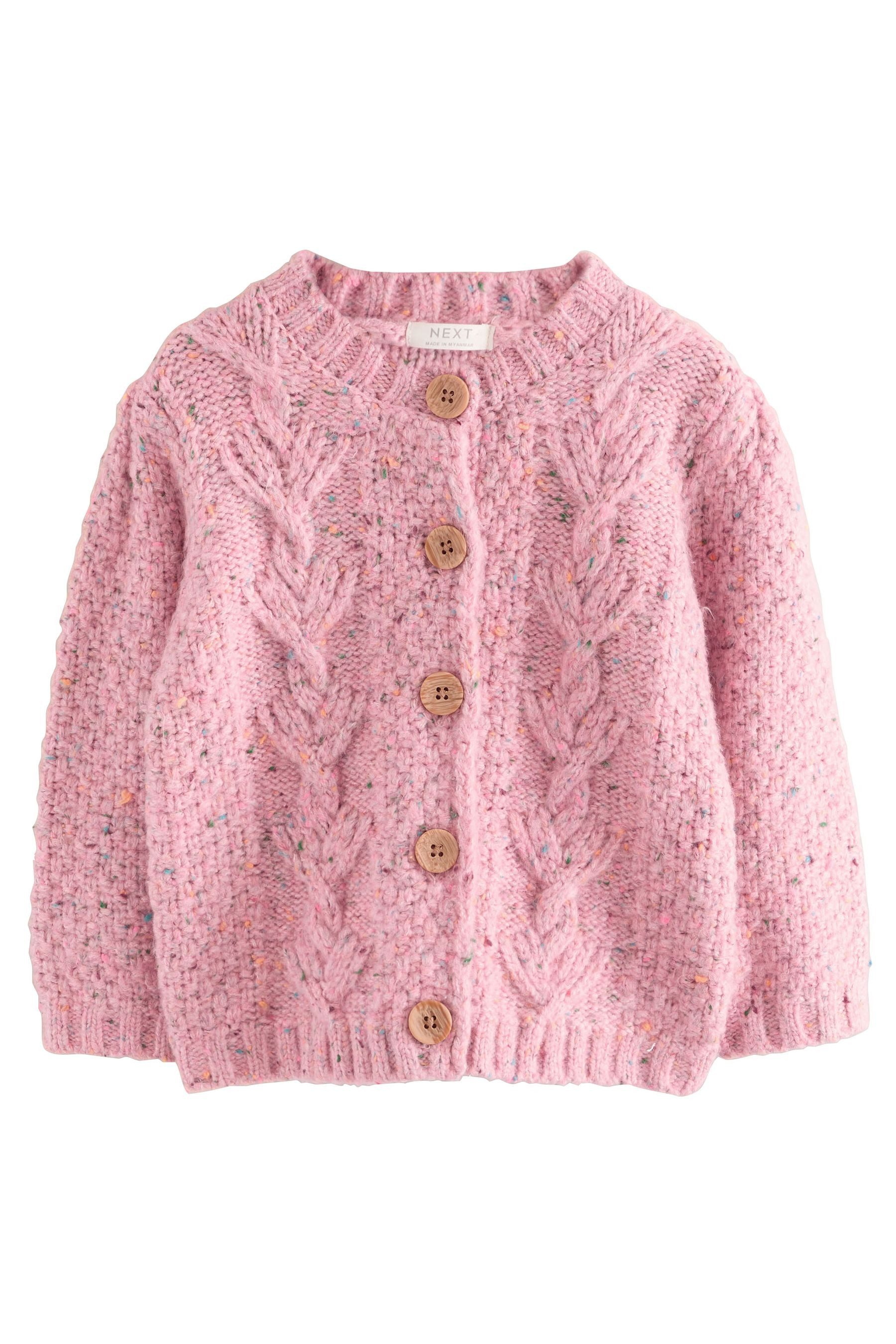 Next Strickjacke Grobgestrickte, noppige Strickjacke (1-tlg) günstig online kaufen