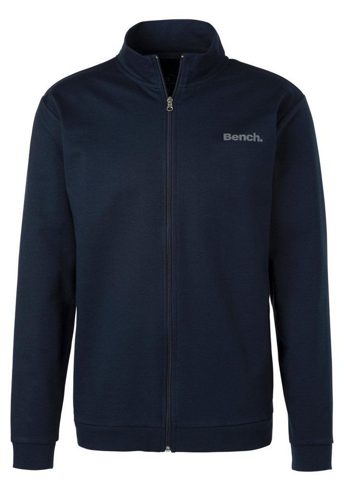 Bench. Loungewear Sweatjacke, mit seitlichen Eingrifftaschen, aus leichter günstig online kaufen