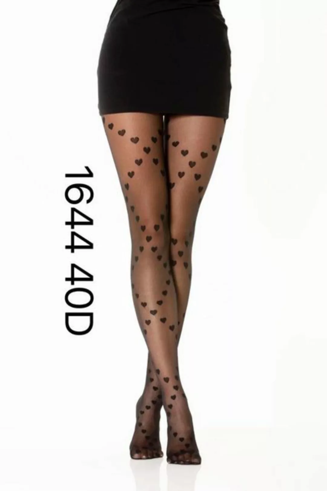 COFI 1453 Leggings Damen Strumpfhose Muster Optik 40 DEN für Frauen Collant günstig online kaufen