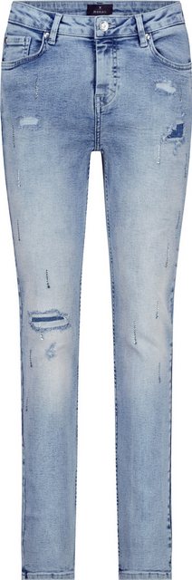 Monari 2-in-1-Hose Lyocell-Hose jeans günstig online kaufen