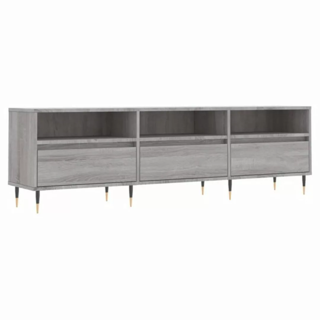 vidaXL TV-Schrank TV-Schrank Grau Sonoma 150x30x44,5 cm Holzwerkstoff (1-St günstig online kaufen