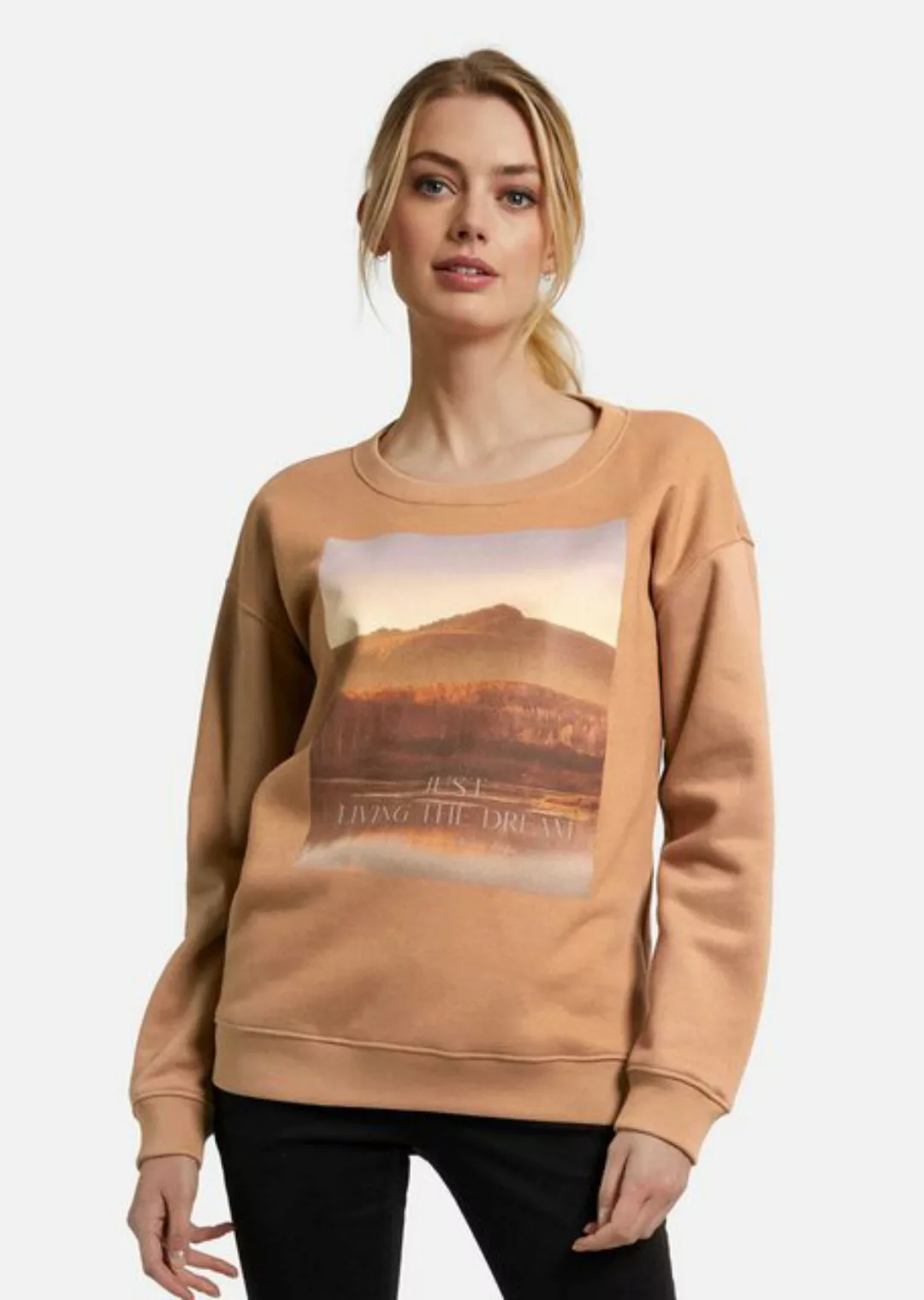 MADELEINE Langarmshirt Sweatshirt mit Landschafts-Print günstig online kaufen