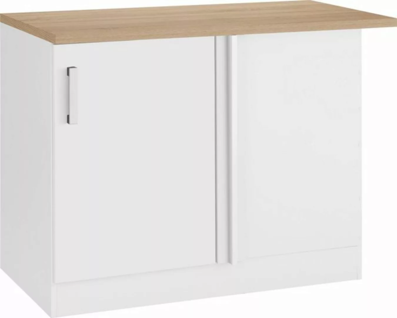 KOCHSTATION Eckunterschrank "KS-Gera", Stellbreite 110 cm günstig online kaufen