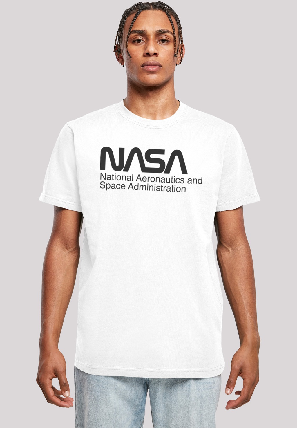 F4NT4STIC T-Shirt "NASA Logo One Tone", Print günstig online kaufen